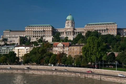 The Buda Castle Stock Photos