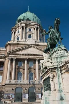 The Buda Castle Stock Photos