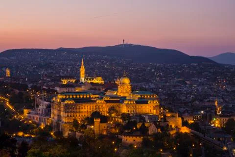 Buda Castle View Stock Photos