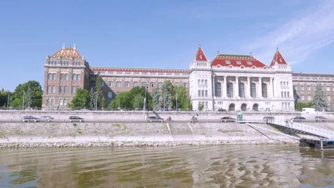 Buda side from the Danube, Budapest Stock Footage 83764136