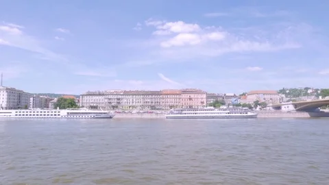 Buda side from the Danube, Budapest 動画素材 83765810