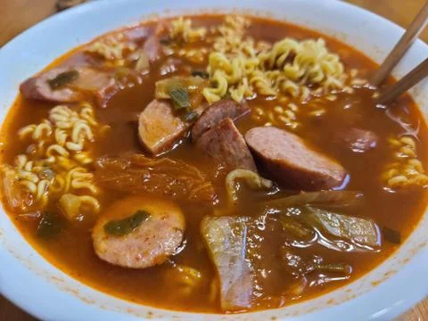 Budae Jjigae Stock Photos