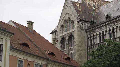 Budapest Architecture Stock Footage 197328011