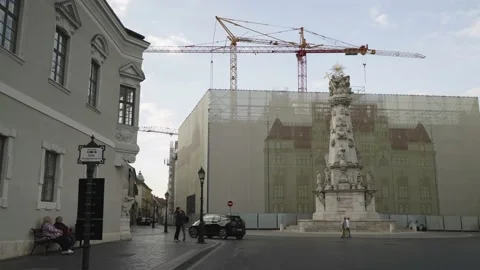 Budapest Architecture Stock Footage 197328139