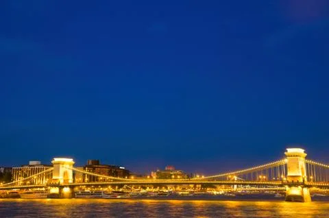 Budapest bridge Stock Photos