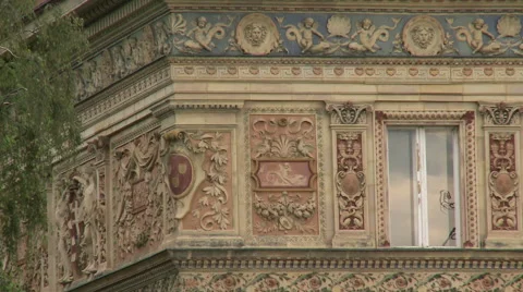 Budapest Building Exterior Stock Footage 46013870