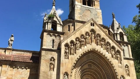 Budapest Cathedral Hungary Stock Footage 101369177