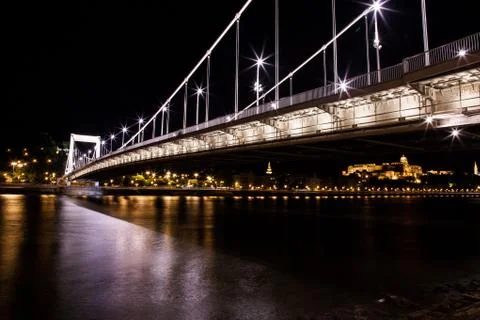 Budapest Chain Bridge Stock Photos