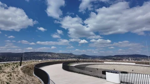 Budapest Citadella panorama Vídeo Stock 332573796