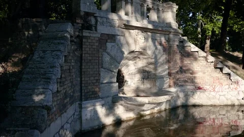 Budapest City Park Stock Footage 221196782
