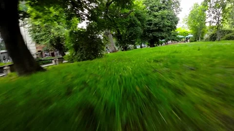 Budapest City Park Stock Footage 278409743