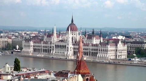 Budapest - Cityscape Stock Footage 45365681