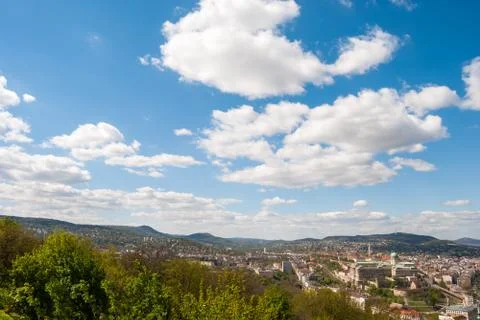 Budapest cityscape Stock Photos