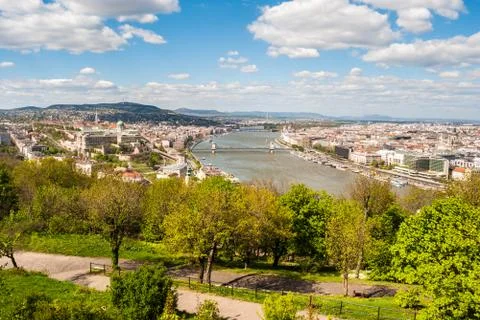 Budapest cityscape Stock Photos