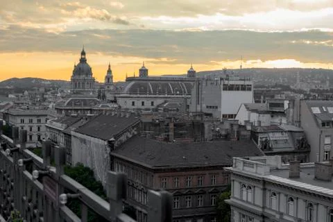 Budapest cityscape Stock Photos