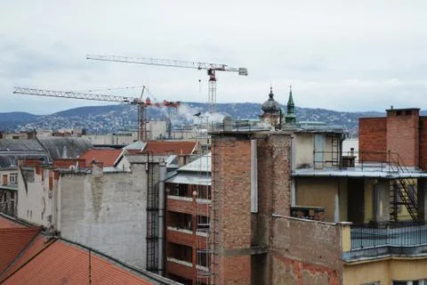 Budapest construct Stock Photos