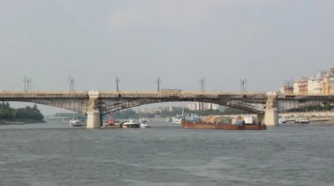 Budapest donau Stock Footage 11909622