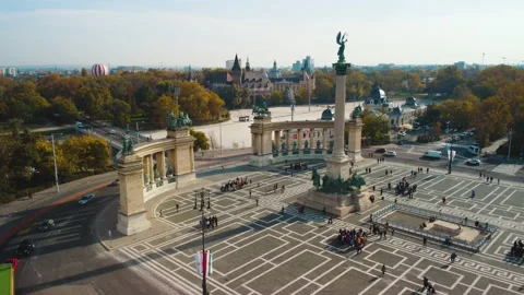 BUDAPEST DRONE 13 Video stock 231037729