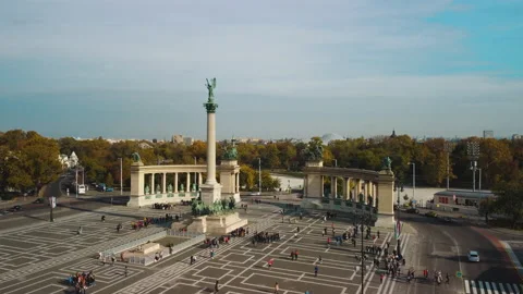BUDAPEST DRONE 9 Video stock 231032442