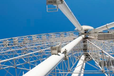 Budapest Eye Ferris Wheel Stock Photos