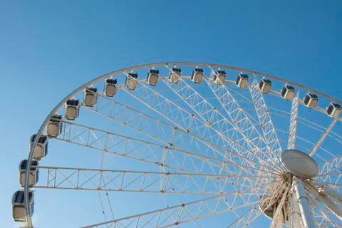 Budapest Eye Ferris Wheel Stock Photos