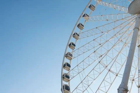 Budapest Eye Ferris Wheel Stock Photos