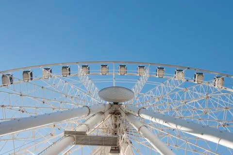 Budapest Eye Ferris Wheel Stock Photos