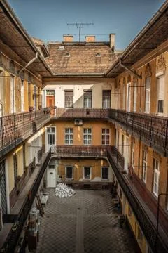 Budapest Flats Stock Photos