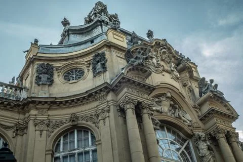 Budapest Gothic Architecture Stock Photos