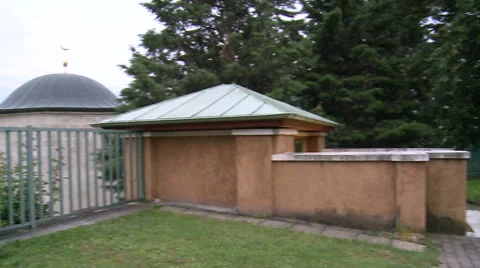 Budapest Gulbaba Tomb Stock Footage 46016977