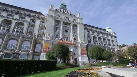 Budapest Hotel Gellért Video stock 85122748