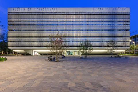 Budapest, Hungary - April 19, 2024 The new Museum of Ethnography, Budapest. Stock Photos
