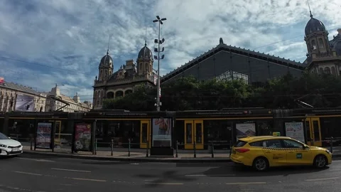Budapest, Hungary - June 2, 2026 - Budapest Nyugati Station Stock Footage 345877031