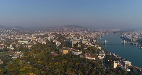 Budapest, Hungary panorama circular Video stock 96696142