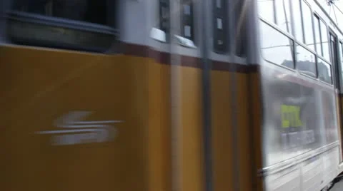 Budapest, hungary rail train Stock Footage 10817292