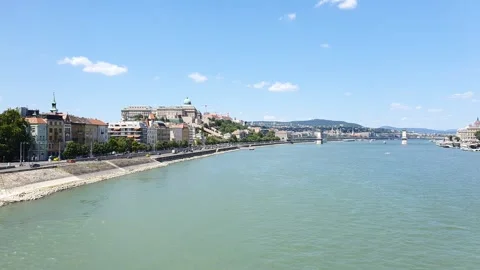 Budapest Hungary River Stock Footage 274369633