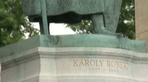 Budapest Karoly Robert Stock Footage 46014284