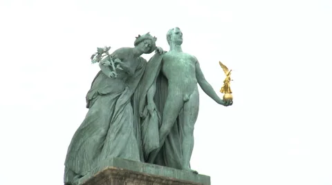 Budapest King And Queen Stock Footage 46013448