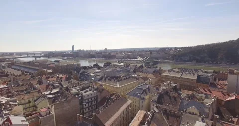 Budapest landscape Stock Footage 235718117