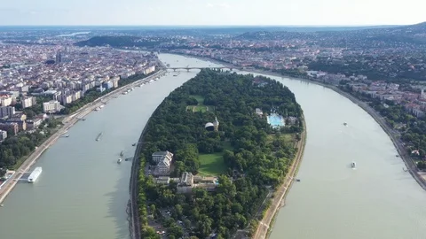 Budapest Margit Island Stock Footage 115777644