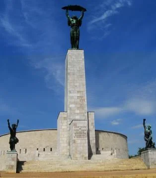Budapest monument Foto stock