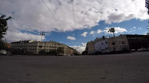 Budapest Oktogon 库存影片 68351350