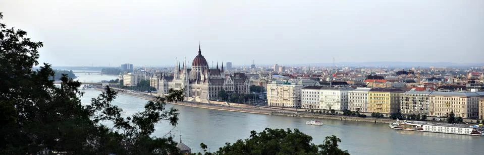 Budapest panorama Stock Photos