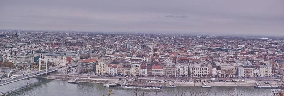 Budapest Panorama Stock Photos