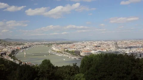 Budapest Panoramic View Stock Footage 83453139