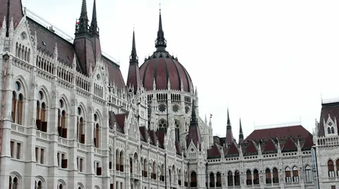 Budapest parliament Video stock 30459648