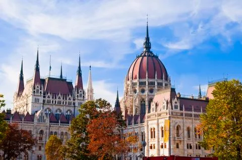 Budapest parliament Stock Photos