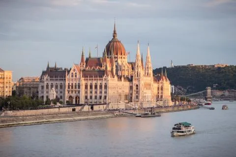 Budapest parliament Stock Photos