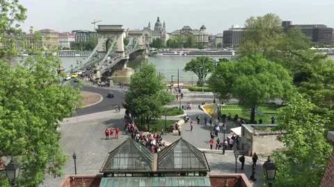 Budapest rack tram Stock Footage 311514238