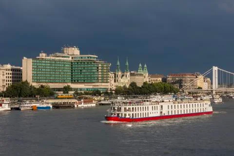 Budapest - River Danube - Hungary Stock Photos